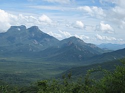 Serra da Leba, a mountain range in Huíla Province
