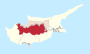 Bezirk Nikosia auf Zypern
