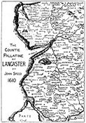 Southwest Lancashire in 1610.