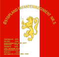 Standard of Østoppland Infantry Regiment No.5