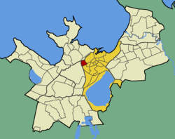 Kassisaba within the district of Kesklinn (Midtown).