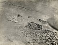 Aerial bombardment of Dervish forts in Taleh.
