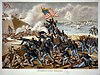 54th Massachusetts Volunteer Infantry storming Fort Wagner