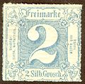 Thurn und Taxis stamp, Northern District, 1865.