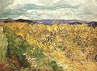 Vincent van Gogh, Wheat Field with Cornflowers, 1890.