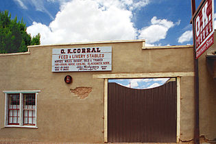 O.K. Corral frontage on Allen Street