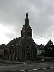 The church of Ablainzevelle
