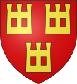 Coat of arms of the lords of La Tour en Ardenne.