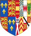 Arms of Anne Neville as Queen of England