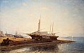 The seaside in Savona, 1880 The Russian Museum