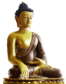 Sitting Buddha in the Vajraparyanka (Bhūmisparśa) position, unknown provenance