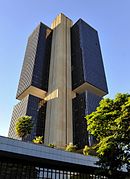 The Central Bank of Brazil (established in 1964) in Brasília.