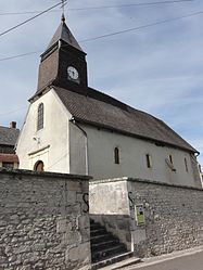 The church of Courtrizy-et-Fussigny