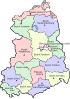 Map of the DDR