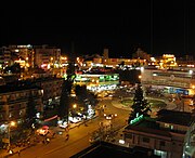 Da Lat Center Market during nighttime