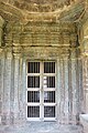 Decorative lintel and door jamb with domical ceiling in the lateral entrance to the Mahadeva temple at Itagi
