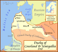 Image 24Duchy of Courland and Semigallia in 1740 (from History of Latvia)