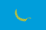 1:2 Variante in Anlehnung an die Flagge der Vereinten Nationen