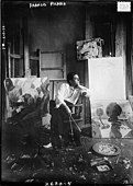 Francis Picabia in his studio c. 1912