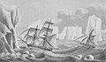 Image 110James Weddell's second expedition in 1823, depicting the brig Jane and the cutter Beaufroy (from Southern Ocean)