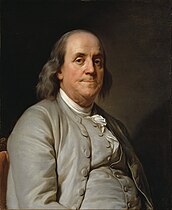 Benjamin Franklin, ca. 1785