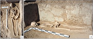 Karakol culture burial, village of Mendur-Sokkon.[1]