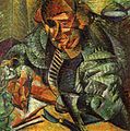 Umberto Boccioni, L'antigrazioso, painting, 1912