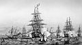 Seit dem Krimkrieg (1854) war Frankreichs Marine der Royal Navy wieder ebenbürtig