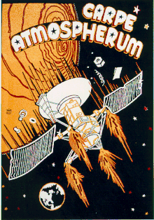 A poster designed for the Magellan end of mission