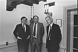 Photo of Van Lanschot bankers (1985) from the Dutch National Archives