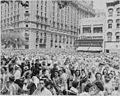 Image 53General Dwight D. Eisenhower received a hero's welcome in the city in June 1945 following the Allied victory in World War II (from History of Washington, D.C.)