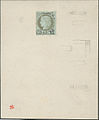 The pre-project of the postal stationery