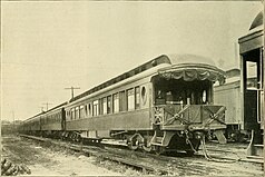 Zug für die Überführung der Leiche des ermordeten Präsidenten William McKinley, 1901