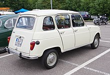 Rear view (1961–1967)