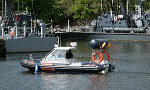 Motorboat of Border Guard