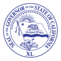 Seal of the governor of California[5]