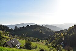 The hamlet of Sohlberg, part of the Lautenbach municipality
