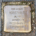 Stolperstein für Moritz Winter (Overbeckstraße 51)