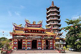 Ling San Temple and Pagoda, Tuaran District.