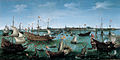The Arrival at Vlissingen of Frederick V, Elector Palatine, oil on canvas.