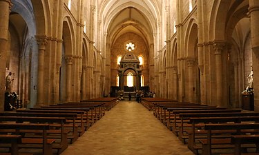 Interior of Casamari Abbey
