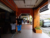 A five-foot way in Kuching, Sarawak
