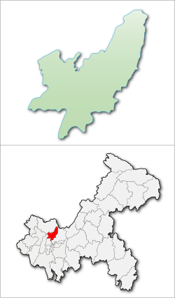 Beibei District in Chongqing
