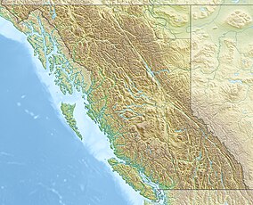 Map showing the location of Gwaii Haanas National Park Reserve and Haida Heritage Site