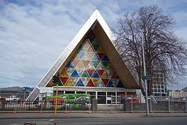 "Cardboard Cathedral", the pro-cathedral of Christchurch
