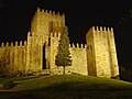 Night view of Castle of Guimarães