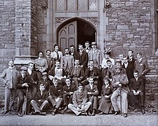 Chemistry Department staff and students, University College Bristol, 1898-1899