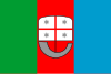 Flagge der Region Ligurien