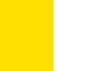 The flag of the Archbishop of Malta consists of two equal vertical stripes, yellow in the hoist and white in the fly. It is believed to date back from 754 AD, making it Malta's oldest flag.