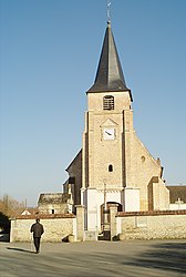 The church in Franxault